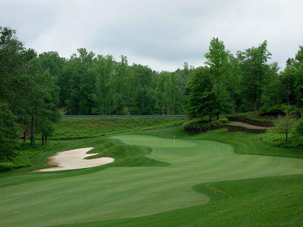 16th Hole at Spring Creek Golf Club (389 Yard Par 4)
